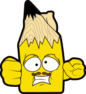 Pukey Pencil - Grossery Gang Pencil (350x379)