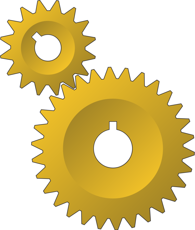 Gears Clipart Gear Box - Red Circle In Certificate (765x900)