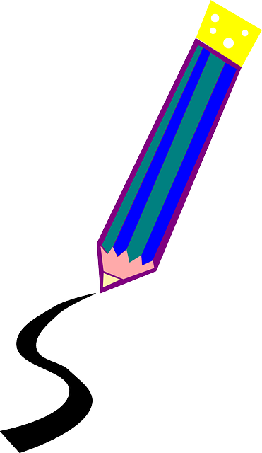 Education, Paper, Pen, Pencil, Office, Drawing - Pencil Drawing A Line (371x640)