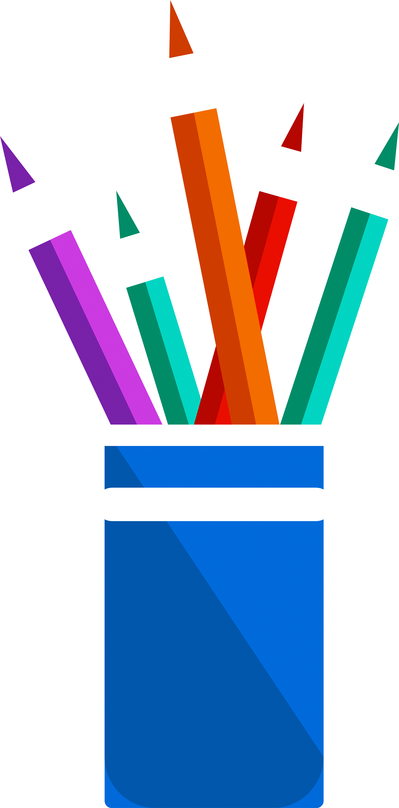 Pen Euclidean Vector Stationery Clip Art - Pen Euclidean Vector Stationery Clip Art (1300x2631)