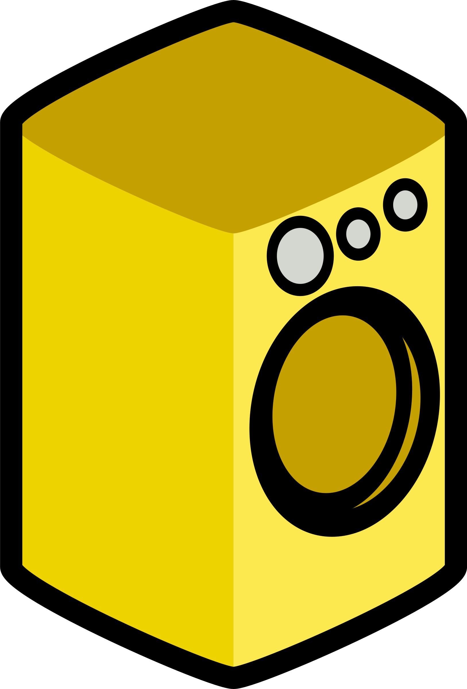 Yellow Washing Machine Svg Vector File, Vector Clip - Washing Machine Clipart (1626x2400)