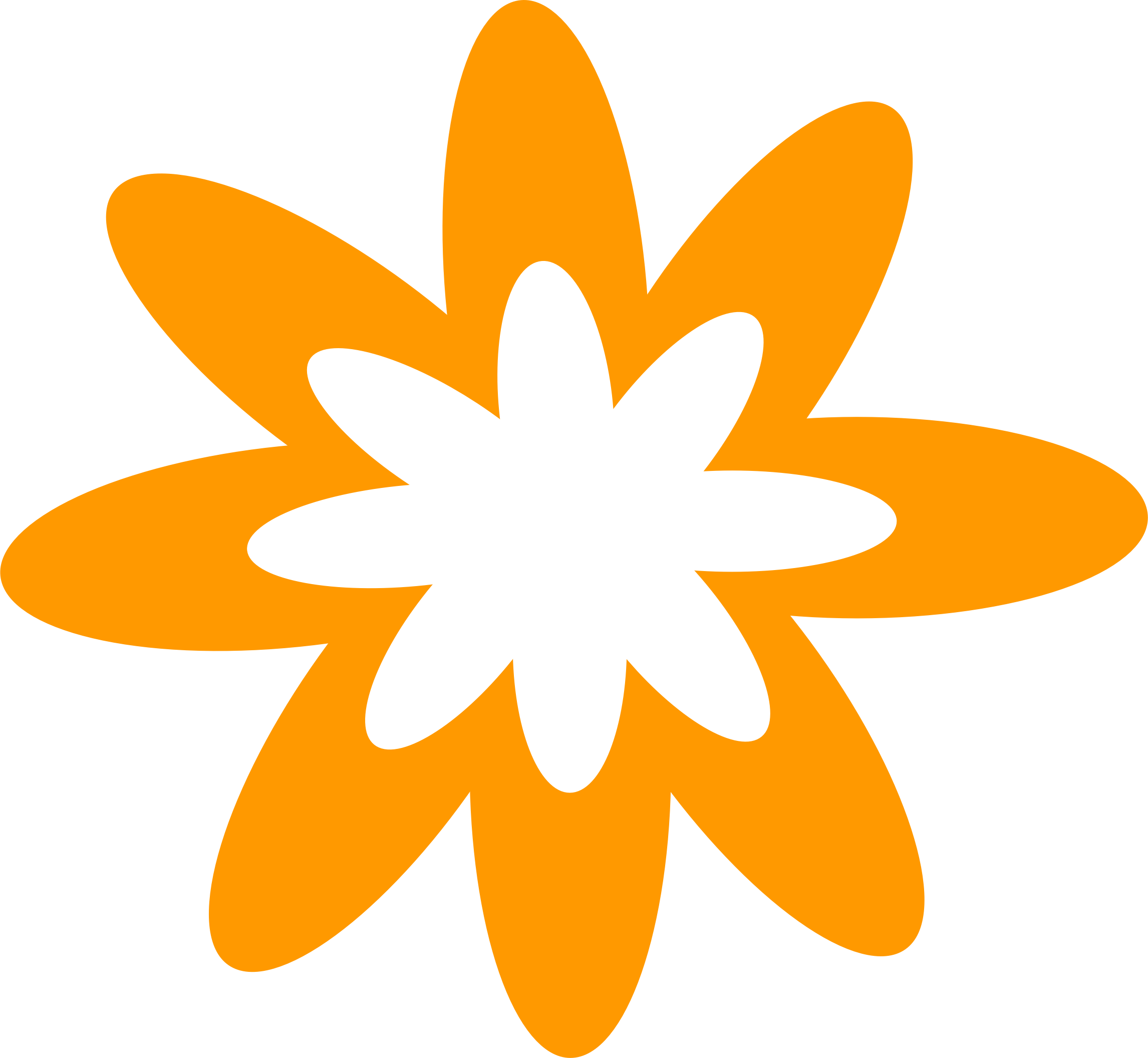 Orange Flower Clipart Tiny Flower Pencil And In Color - Clip Art (2292x2112)
