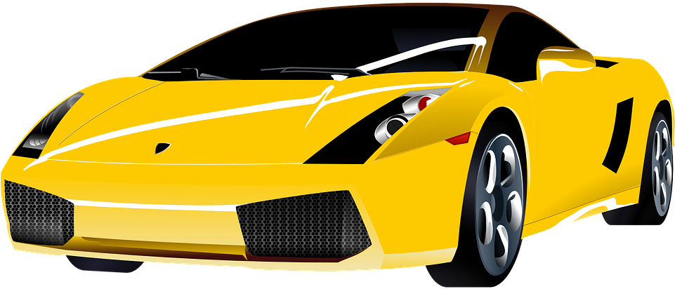 Clipart Fancy Cars Lamborghini Luxury Car Pencil And - Lamborghini Gallardo (960x480)