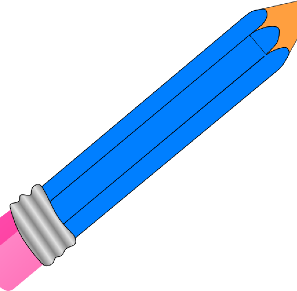Clipart Pencil Pencil Clip Art At Clker Vector Clip - Clip Art (1024x1024)