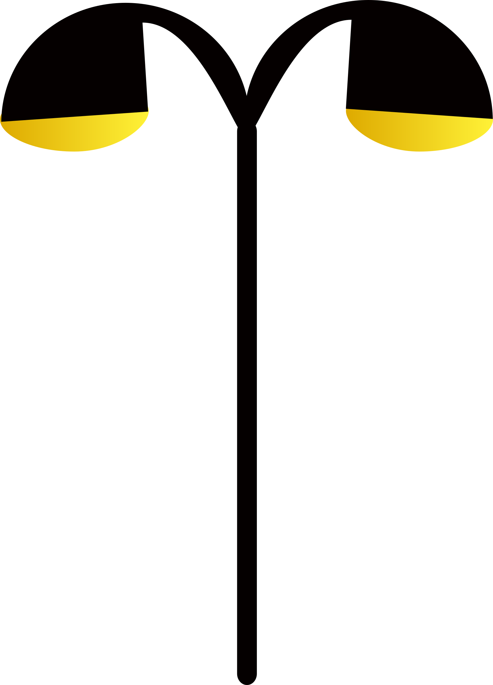 Street Clipart Open Road - Street Light Clip Art (3873x5381)
