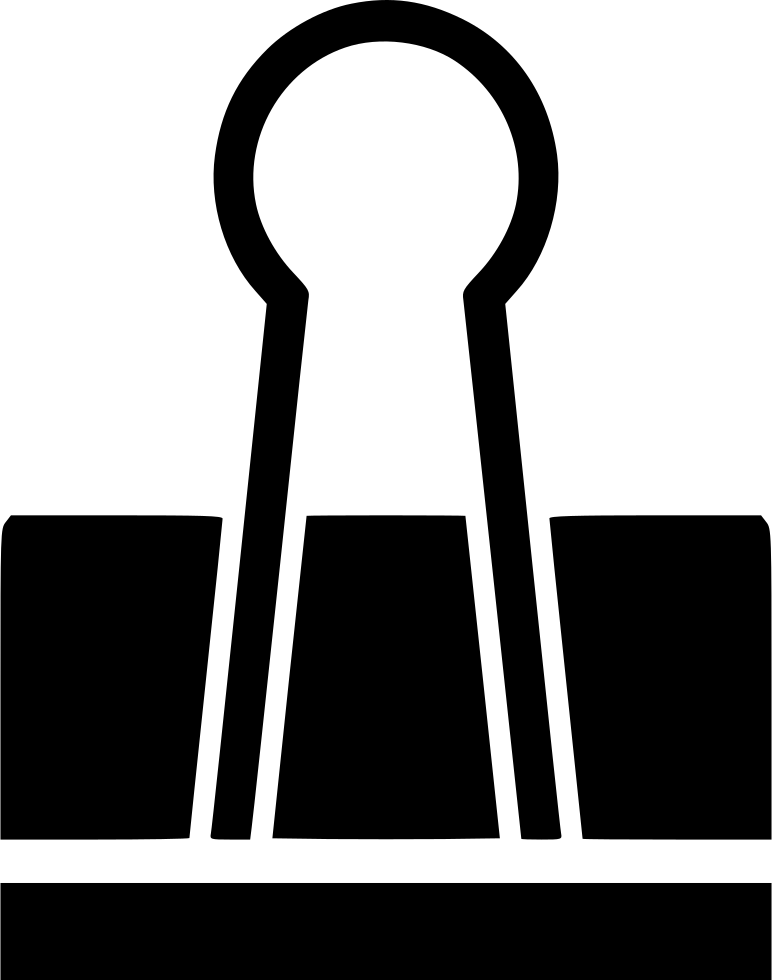 Binder Clip Comments - Binder Clip (772x980)