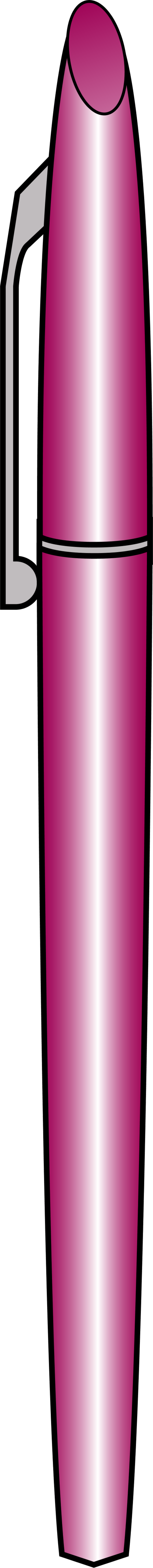 Clip Arts Related To - Pink Pen Clip Art (600x6159)