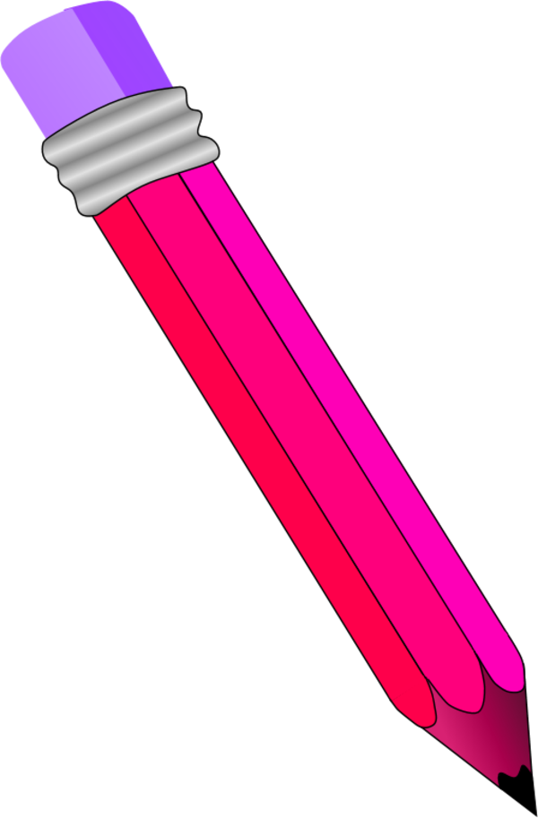 Eraser Clip Art Chadholtz - Pencil Clip Art (600x913)