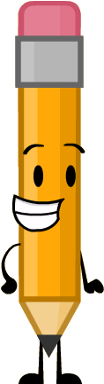 Pencil - Bfb Intro Poses Bfdi Assets (464x434)