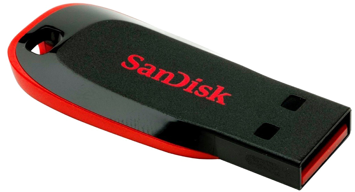 Usb Pen Drive Png Clipart - Sandisk Cruzer Blade 16gb Pen Drive (1143x757)
