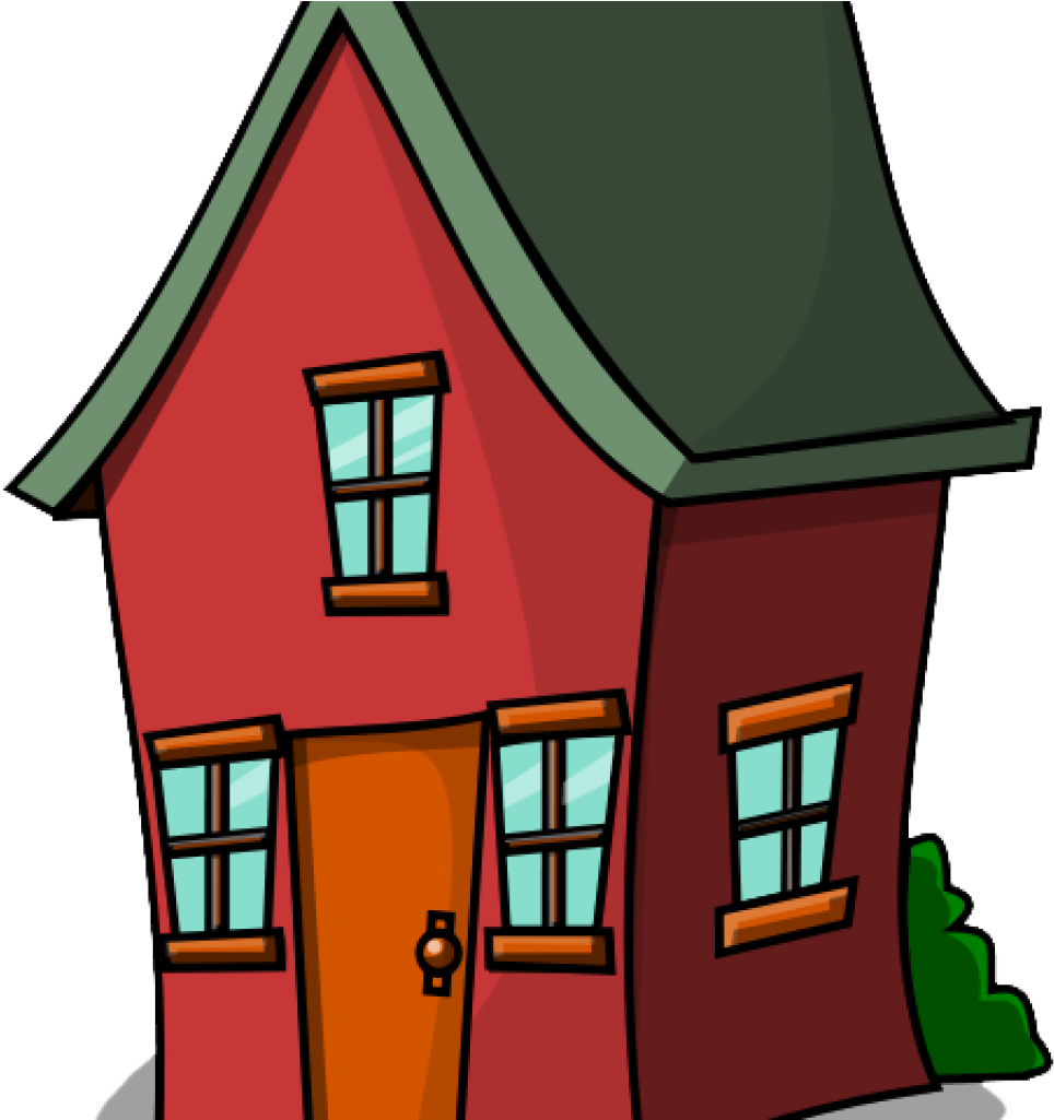 House Clipart Free House Clip Art Free Black And White - Cartoon Houses With Transparent Background (1024x1024)