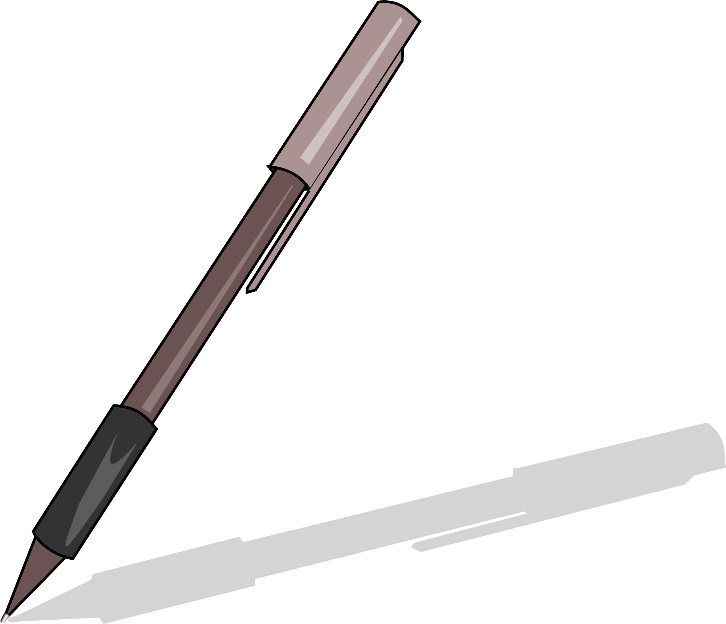 Free Ink Pen Free Grip Pen Free Grip Pen - Pen Clip Art (2400x2400)