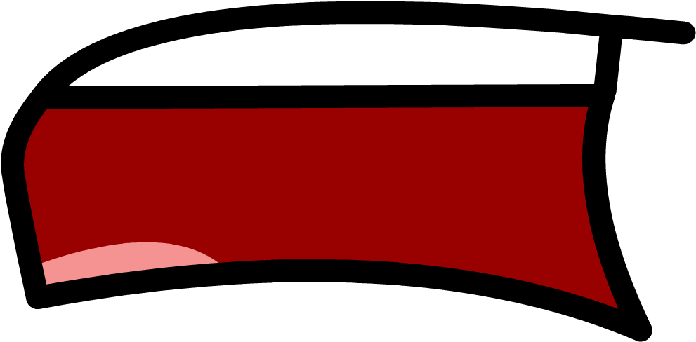 Confused Mouth 3 - Bfdi Mouth 2 (1000x497)
