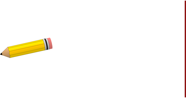 Long Pencil Clipart - Clip Art (600x318)