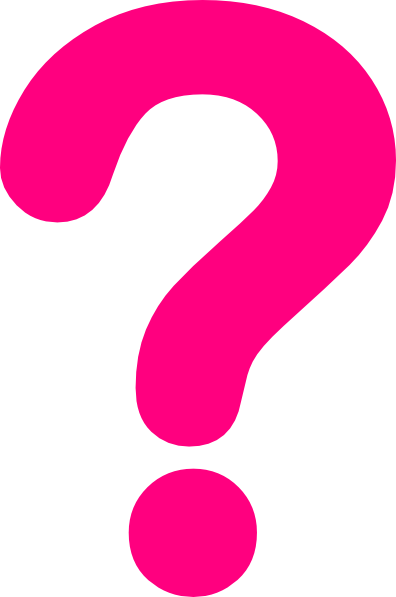 Free - Question - Mark - Clip - Art - Pink Question Mark Clip Art (396x597)