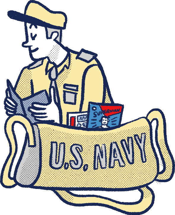 After World War Ii, Serialized Comics Were Introduced - After World War Ii, Serialized Comics Were Introduced (590x726)