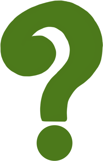 Question Mark Clip Art - Green Question Mark Png (497x750)