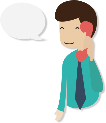 Man On Phone - Person On Phone Clipart Transparent (700x533)