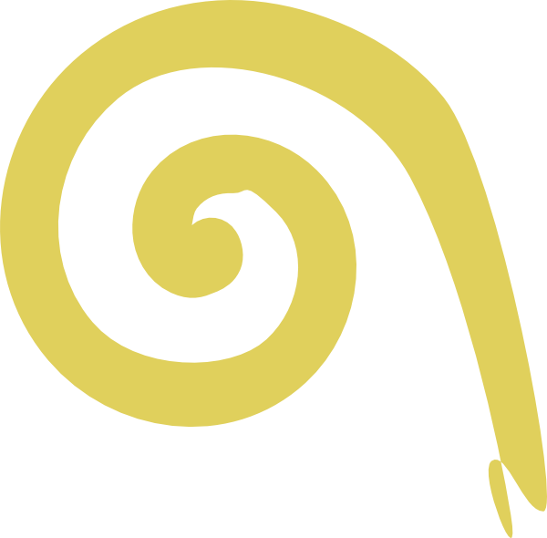 Espiral Gold Clip Art At Clker - Gold Spiral Clipart (600x590)