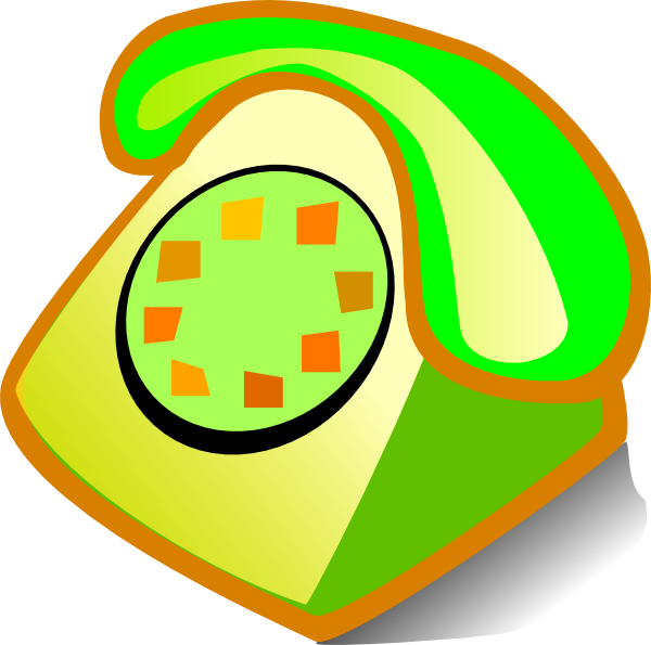 รูป โทรศัพท์ สี เขียว (600x595)