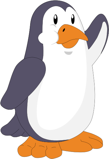 Get Notified Of Exclusive Freebies - Cartoon Penguin Shower Curtain (566x800)