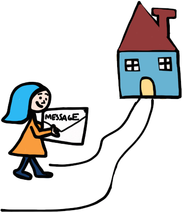 Do she home. Take Home. Message Home. Take Clipart. Message to Home.