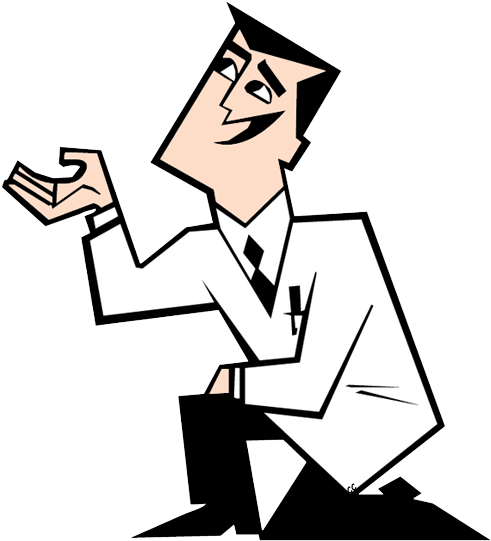 Buttercup Professor Utonium - Powerpuff Girls Professor Utonium (500x546)