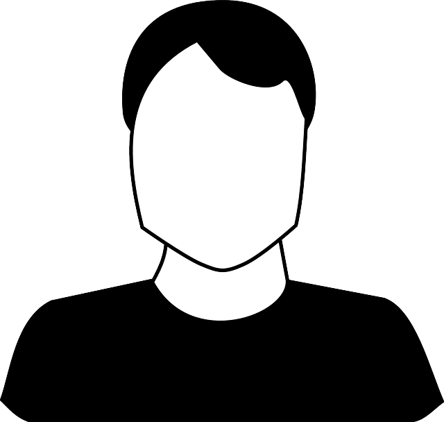 Wolfson Centre For Age-related Diseases - Male Clipart Black And White (640x608)