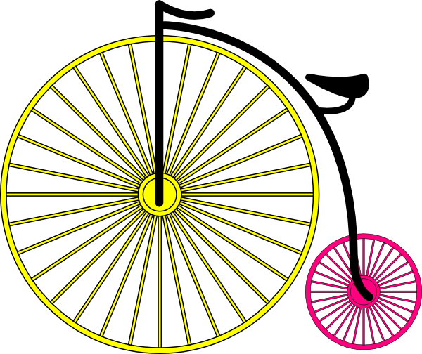 Old Bike Black Seat Clip Art - Sketch Of A Table Fan (600x504)