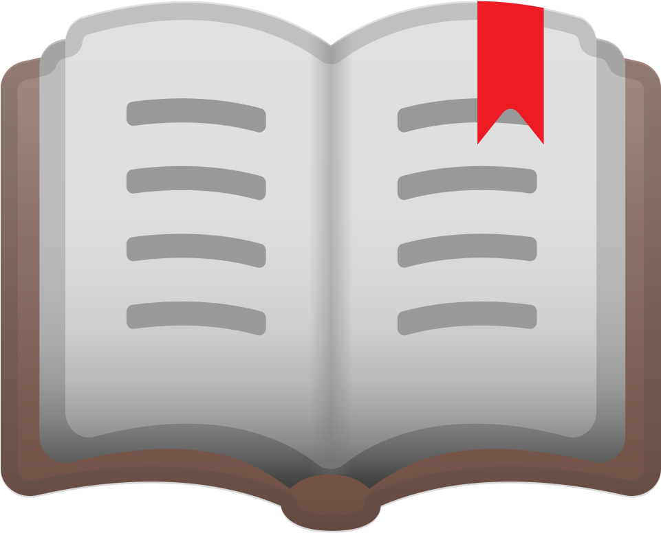 Open Book Icon - Buch Emoji (1024x1024)