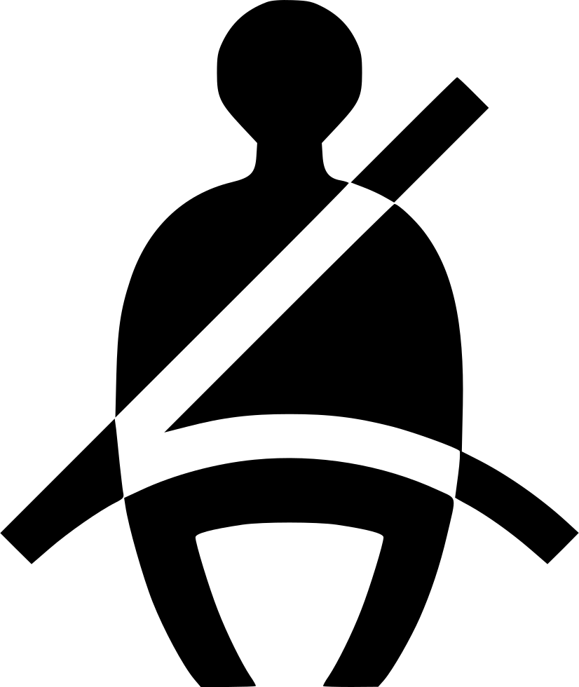 Safety Belt Png Pic - Seat Belt Law Philippines (826x980)