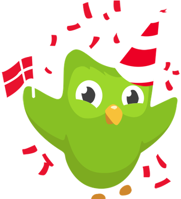 Duolingo Danish Vocab - Duolingo Party (400x400)