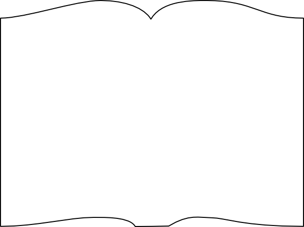 Open book vector clipart set, symbol, icon design. Illustration isolated on whit