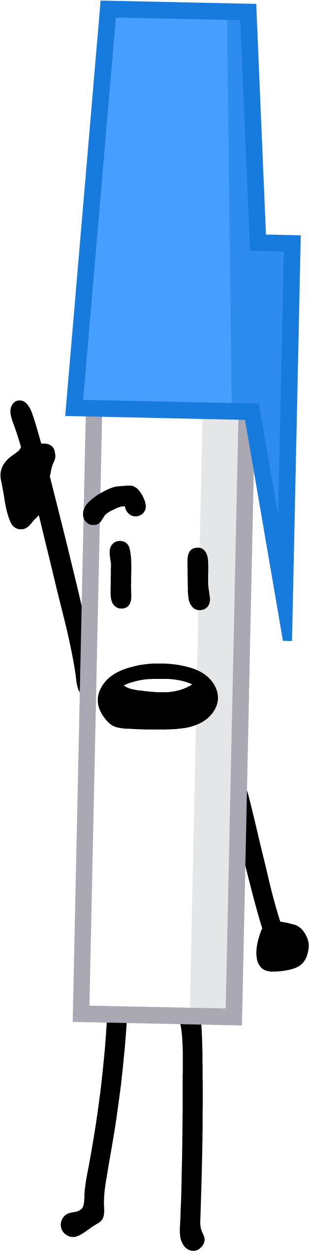 A Pen's Awesome New Year - Bfdi Pen Die (734x2591)