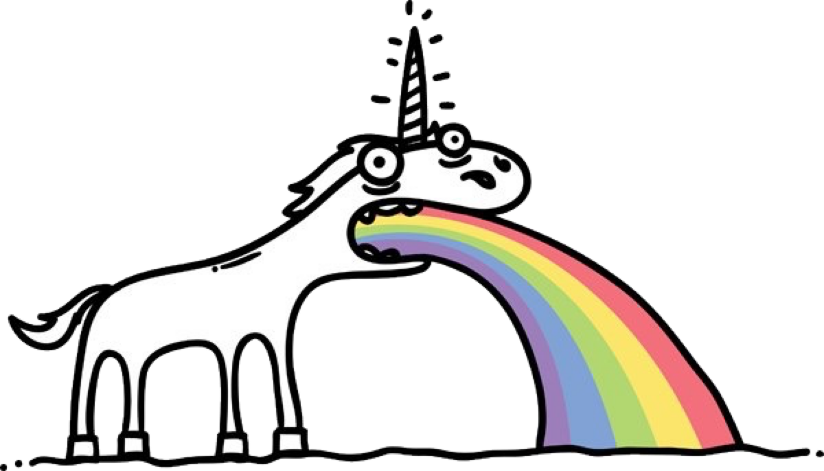 Open Book Clipart Png - Unicorns Png (1200x686)
