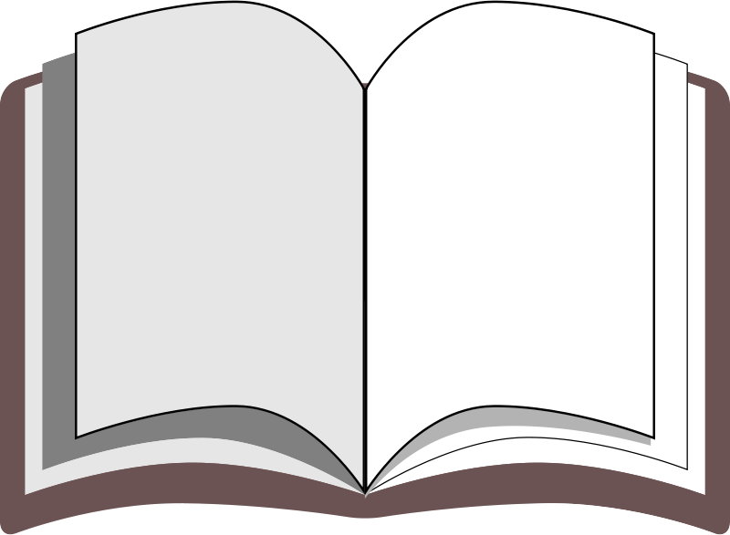 Free Open Book - Openclipart (800x587)