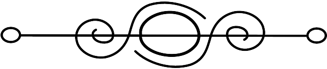 Flourish Horizontal Symbol Fancy Page Break - Page Break (640x320)