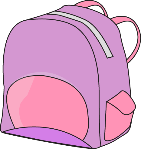 Deluxe Clip Art Back Pack Backpack Clip Art Chadholtz - Backpack (466x491)