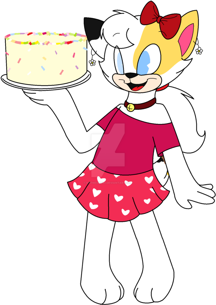 Frosting The Japanese Bobtail By Htfneoheidi - Cartoon (741x1077)