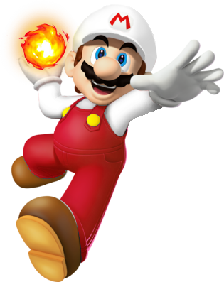 Fire Mario Is Awesome - New Super Mario Bros (315x397)