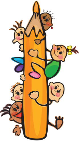 School Clipart, Kids Education, Writing Clipart, Pencil - School Vector (277x495)