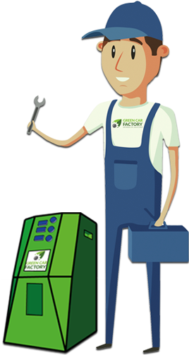 Green Car Factory Technician - Diesel Engine (267x509)