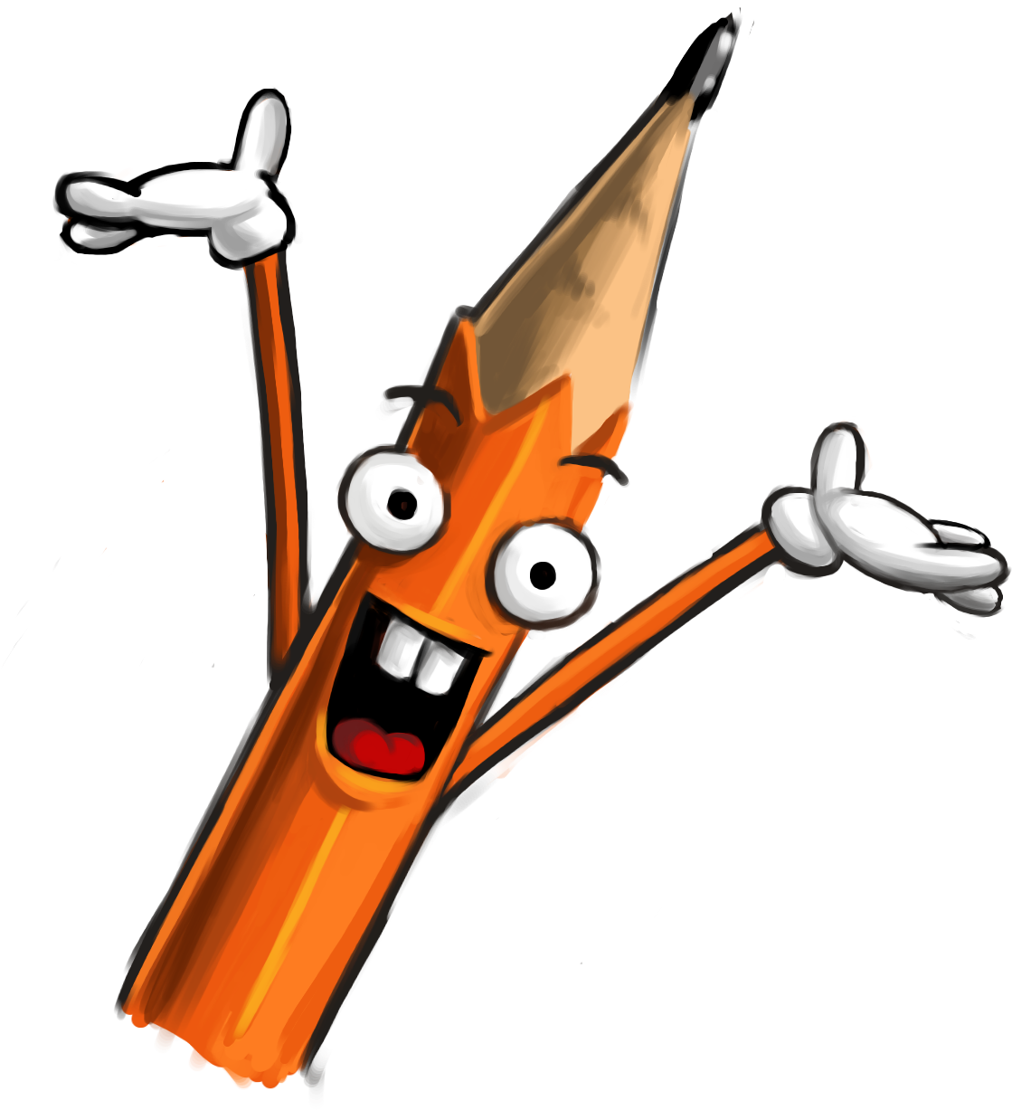 Clipart Png Collection Pencil Image - Pencil Png Gif (1364x1397)