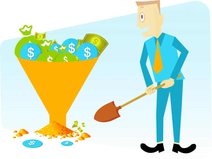 There Are Piles Of Cash Hiding Inside Your Sales Funnel - There Are Piles Of Cash Hiding Inside Your Sales Funnel (824x618)