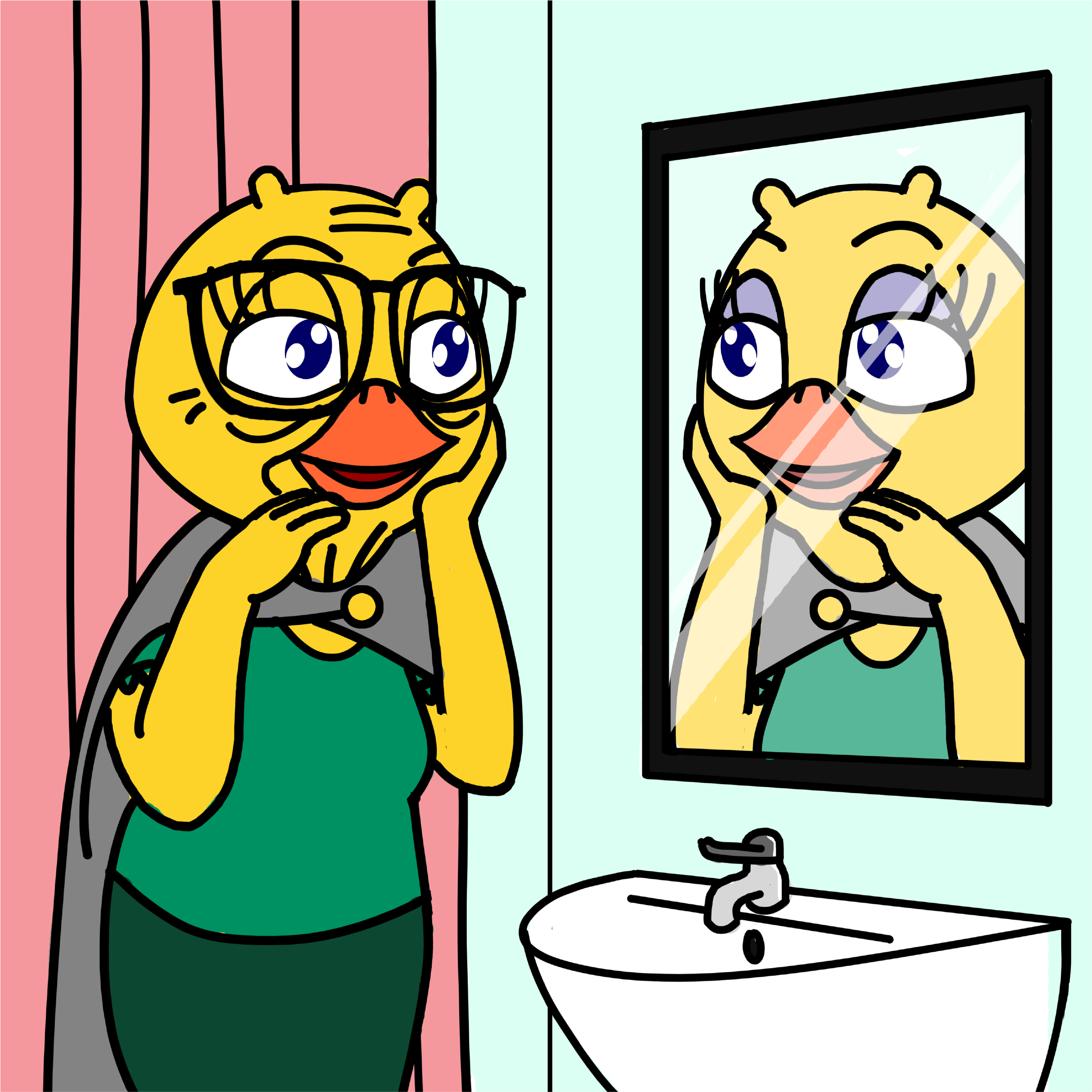 Alzheimer's Grhen - Cartoon (5001x2618)