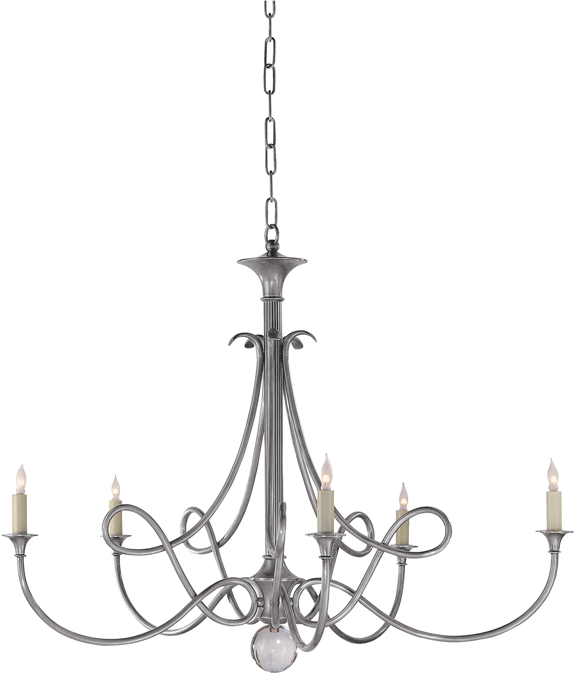 Double Twist Large Info Lighting Antique Silver - Eric Cohler Double Twist Large Chandelier Sc5005 (1440x1440)