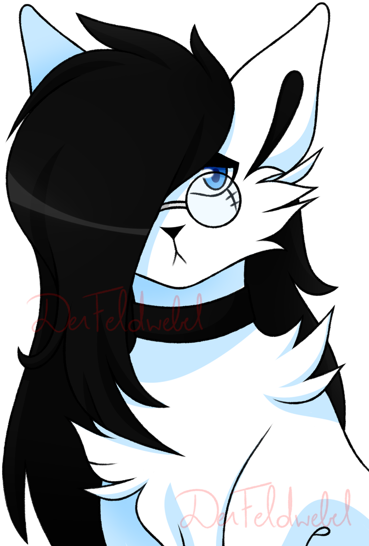 Cat Got Your Tongue By Derfeldwebel - Cartoon (739x1081)