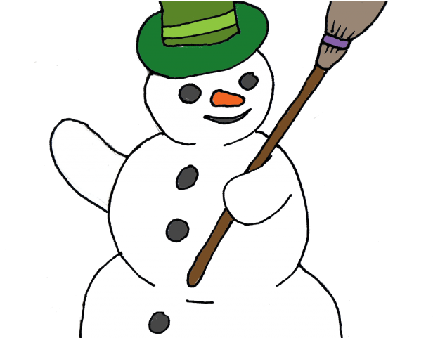 Frozen Clipart Frosty The Snowman - Snowman Simple Transparent (640x480)