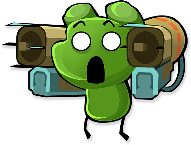 I Am Running To The Side, Thinking - Cartoon (618x618)