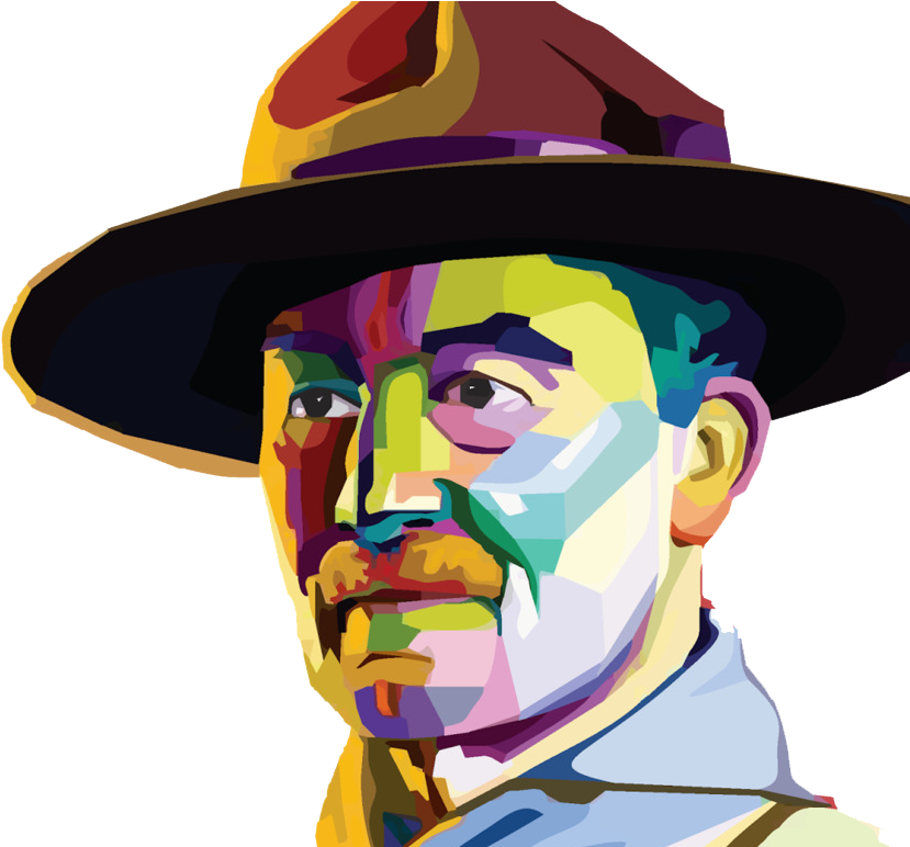 Robert Baden-powell - Baden Powell Png (900x771)